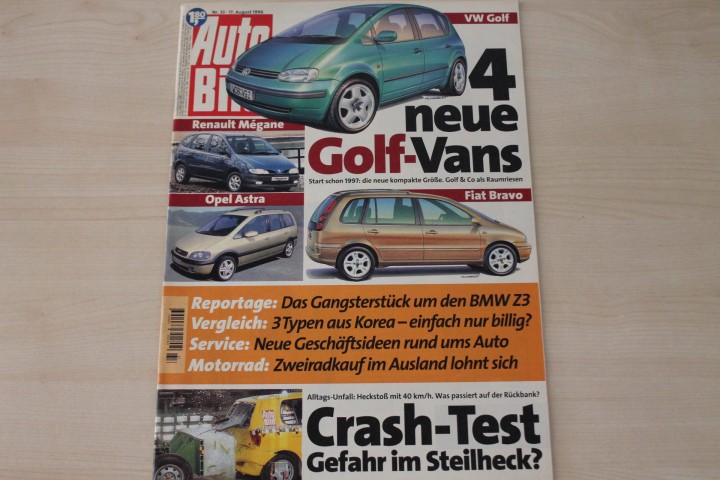 Deckblatt Auto Bild (33/1996)